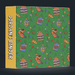 Scooby-Doo Holiday Snack Lights Pattern Binder<br><div class="desc">Keep the holidays festive with this fun Scooby Snacks and holiday lights pattern! Wrap your gifts with this fun design,  have parties on a table cloth,  or decorate with a throw pillow! Shop this graphic on even more customizable Zazzle gifts!</div>