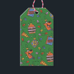 Scooby-Doo Holiday Snack Lights Pattern Gift Tags<br><div class="desc">Keep the holidays festive with this fun Scooby Snacks and holiday lights pattern! Wrap your gifts with this fun design,  have parties on a table cloth,  or decorate with a throw pillow! Shop this graphic on even more customizable Zazzle gifts!</div>