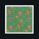 Scooby-Doo Holiday Snack Lights Pattern Napkin<br><div class="desc">Keep the holidays festive with this fun Scooby Snacks and holiday lights pattern! Wrap your gifts with this fun design,  have parties on a table cloth,  or decorate with a throw pillow! Shop this graphic on even more customizable Zazzle gifts!</div>