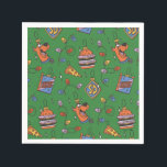 Scooby-Doo Holiday Snack Lights Pattern Napkin<br><div class="desc">Keep the holidays festive with this fun Scooby Snacks and holiday lights pattern! Wrap your gifts with this fun design,  have parties on a table cloth,  or decorate with a throw pillow! Shop this graphic on even more customizable Zazzle gifts!</div>