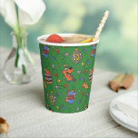 Scooby-Doo Holiday Snack Lights Pattern Paper Cups<br><div class="desc">Keep the holidays festive with this fun Scooby Snacks and holiday lights pattern! Wrap your gifts with this fun design,  have parties on a table cloth,  or decorate with a throw pillow! Shop this graphic on even more customizable Zazzle gifts!</div>