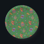 Scooby-Doo Holiday Snack Lights Pattern Paper Plate<br><div class="desc">Keep the holidays festive with this fun Scooby Snacks and holiday lights pattern! Wrap your gifts with this fun design,  have parties on a table cloth,  or decorate with a throw pillow! Shop this graphic on even more customizable Zazzle gifts!</div>
