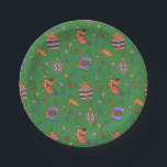 Scooby-Doo Holiday Snack Lights Pattern Paper Plate<br><div class="desc">Keep the holidays festive with this fun Scooby Snacks and holiday lights pattern! Wrap your gifts with this fun design,  have parties on a table cloth,  or decorate with a throw pillow! Shop this graphic on even more customizable Zazzle gifts!</div>