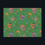 Scooby-Doo Holiday Snack Lights Pattern Postcard<br><div class="desc">Keep the holidays festive with this fun Scooby Snacks and holiday lights pattern! Wrap your gifts with this fun design,  have parties on a table cloth,  or decorate with a throw pillow! Shop this graphic on even more customizable Zazzle gifts!</div>