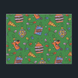 Scooby-Doo Holiday Snack Lights Pattern Postcard<br><div class="desc">Keep the holidays festive with this fun Scooby Snacks and holiday lights pattern! Wrap your gifts with this fun design,  have parties on a table cloth,  or decorate with a throw pillow! Shop this graphic on even more customizable Zazzle gifts!</div>