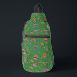 Scooby-Doo Holiday Snack Lights Pattern Sling Bag<br><div class="desc">Keep the holidays festive with this fun Scooby Snacks and holiday lights pattern! Wrap your gifts with this fun design,  have parties on a table cloth,  or decorate with a throw pillow! Shop this graphic on even more customizable Zazzle gifts!</div>