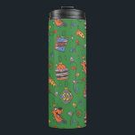 Scooby-Doo Holiday Snack Lights Pattern Thermal Tumbler<br><div class="desc">Keep the holidays festive with this fun Scooby Snacks and holiday lights pattern! Wrap your gifts with this fun design,  have parties on a table cloth,  or decorate with a throw pillow! Shop this graphic on even more customizable Zazzle gifts!</div>