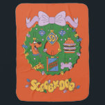Scooby-Doo Holiday Snack Wreath Graphic Baby Blanket<br><div class="desc">Fill up on this fun Scooby-Snack inspired holiday wreath graphic! Wear this on a festive holiday sweater,  carry your holiday shopping with a tote bag,  or enjoy this design on a personalized mug! Shop this graphic on even more customizable Zazzle gifts!</div>