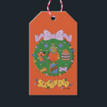 Scooby-Doo Holiday Snack Wreath Graphic Gift Tags<br><div class="desc">Fill up on this fun Scooby-Snack inspired holiday wreath graphic! Wear this on a festive holiday sweater,  carry your holiday shopping with a tote bag,  or enjoy this design on a personalized mug! Shop this graphic on even more customizable Zazzle gifts!</div>