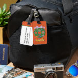 Scooby-Doo Holiday Snack Wreath Graphic Luggage Tag<br><div class="desc">Fill up on this fun Scooby-Snack inspired holiday wreath graphic! Wear this on a festive holiday sweater,  carry your holiday shopping with a tote bag,  or enjoy this design on a personalized mug! Shop this graphic on even more customizable Zazzle gifts!</div>