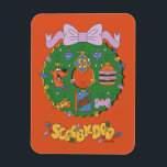 Scooby-Doo Holiday Snack Wreath Graphic Magnet<br><div class="desc">Fill up on this fun Scooby-Snack inspired holiday wreath graphic! Wear this on a festive holiday sweater,  carry your holiday shopping with a tote bag,  or enjoy this design on a personalized mug! Shop this graphic on even more customizable Zazzle gifts!</div>