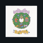 Scooby-Doo Holiday Snack Wreath Graphic Napkin<br><div class="desc">Fill up on this fun Scooby-Snack inspired holiday wreath graphic! Wear this on a festive holiday sweater,  carry your holiday shopping with a tote bag,  or enjoy this design on a personalized mug! Shop this graphic on even more customizable Zazzle gifts!</div>