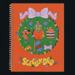 Scooby-Doo Holiday Snack Wreath Graphic Notebook<br><div class="desc">Fill up on this fun Scooby-Snack inspired holiday wreath graphic! Wear this on a festive holiday sweater,  carry your holiday shopping with a tote bag,  or enjoy this design on a personalized mug! Shop this graphic on even more customizable Zazzle gifts!</div>