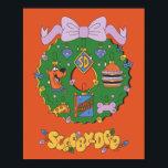 Scooby-Doo Holiday Snack Wreath Graphic Poster<br><div class="desc">Fill up on this fun Scooby-Snack inspired holiday wreath graphic! Wear this on a festive holiday sweater,  carry your holiday shopping with a tote bag,  or enjoy this design on a personalized mug! Shop this graphic on even more customizable Zazzle gifts!</div>