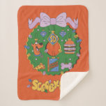 Scooby-Doo Holiday Snack Wreath Graphic Sherpa Blanket<br><div class="desc">Fill up on this fun Scooby-Snack inspired holiday wreath graphic! Wear this on a festive holiday sweater,  carry your holiday shopping with a tote bag,  or enjoy this design on a personalized mug! Shop this graphic on even more customizable Zazzle gifts!</div>