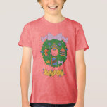 Scooby-Doo Holiday Snack Wreath Graphic Tri-Blend Shirt<br><div class="desc">Fill up on this fun Scooby-Snack inspired holiday wreath graphic! Wear this on a festive holiday sweater,  carry your holiday shopping with a tote bag,  or enjoy this design on a personalized mug! Shop this graphic on even more customizable Zazzle gifts!</div>