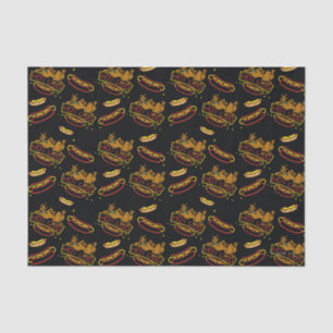 Scooby-Doo Hot Dog Neon Sign Tissue Paper