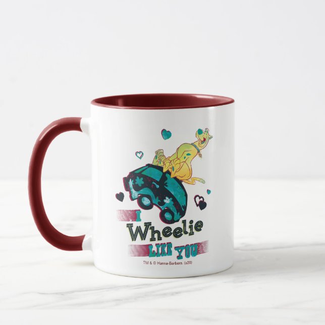 Scooby-Doo - I Wheelie Like You Mug (Left)