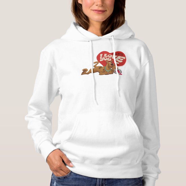 Scooby-Doo - It's No Mystery… I Love You Hoodie (Front)