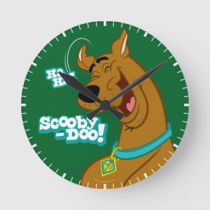 Scooby-Doo Laughing Round Clock