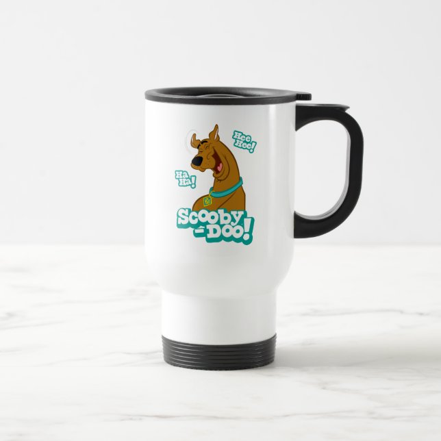 Scooby-Doo Laughing Travel Mug (Right)