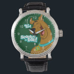 Scooby-Doo Laughing Watch<br><div class="desc">Keep time with a smile with this vibrant Scooby-Doo watch featuring his cheerful laughing expression. This playful and nostalgic design brings the charm and fun of the classic cartoon to your everyday style,  perfect for fans of all ages.</div>