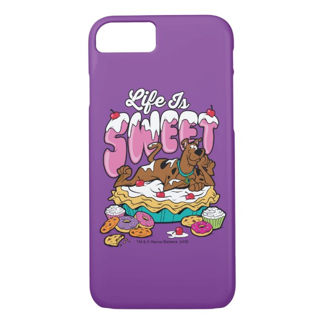 Scooby-Doo "Life Is Sweet" Case-Mate iPhone Case (Back)