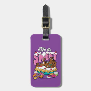 Scooby-Doo "Life Is Sweet" Luggage Tag