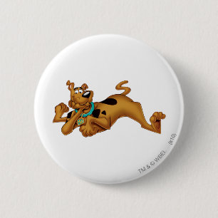 Scooby-Doo Lying Down 2 Inch Round Button