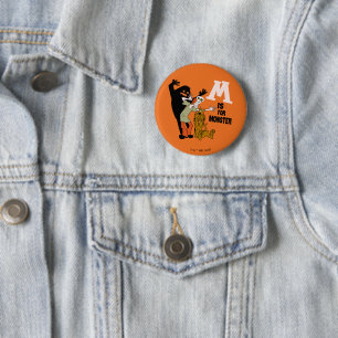 Scooby-Doo   M is for Monster 2 Inch Round Button