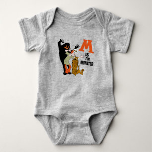 Scooby-Doo M is for Monster Baby Bodysuit
