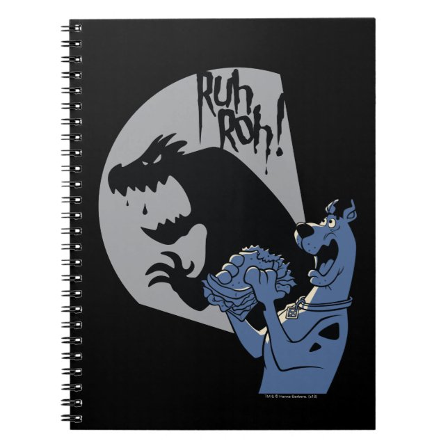 Scooby-Doo Midnight Snack "Ruh Roh!" Notebook (Front)