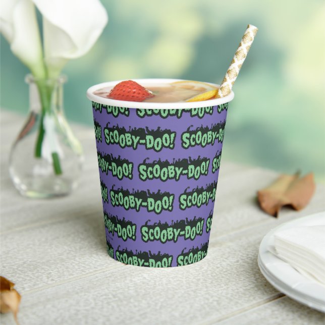 Scooby-Doo! Monster Silhouette Logo Paper Cups (Insitu)