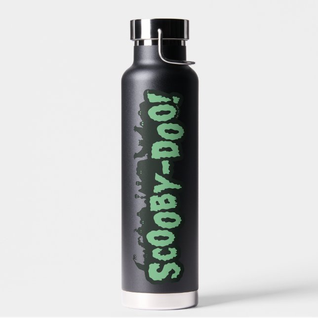 Scooby-Doo! Monster Silhouette Logo Water Bottle (Left)