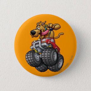 Scooby Doo-Monster Truck 2 Inch Round Button