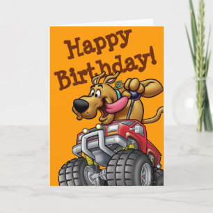 Scooby Doo-Monster Truck Card