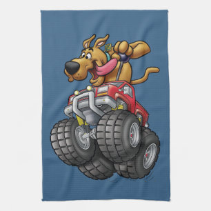 Scooby-Doo Monster Truck Kitchen Towel