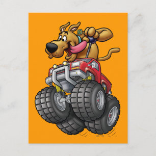 Scooby Doo-Monster Truck Postcard