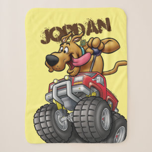 Scooby-Doo Monster Truck Sherpa Blanket