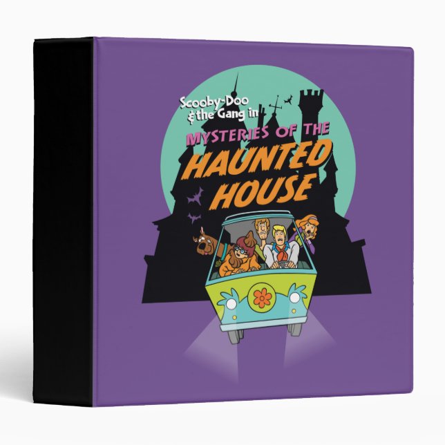 Scooby-Doo "Mysteries Of The Haunted House" Binder (Front/Spine)
