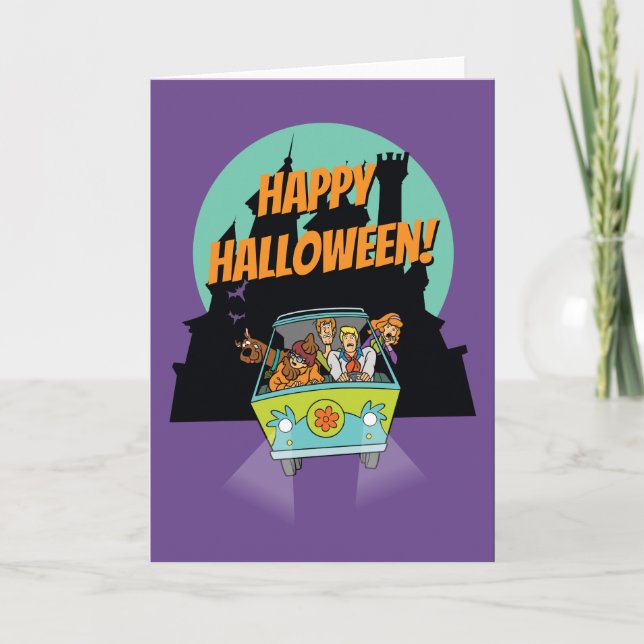 Scooby-Doo "Mysteries Of The Haunted House" Card (Front)