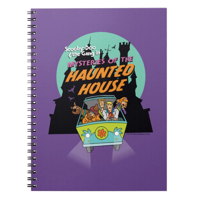 Scooby-Doo "Mysteries Of The Haunted House" Notebook (Front)