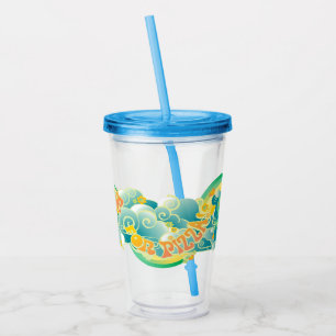 Scooby-Doo   Mystery Machine "I Brake For Pizza" Acrylic Tumbler