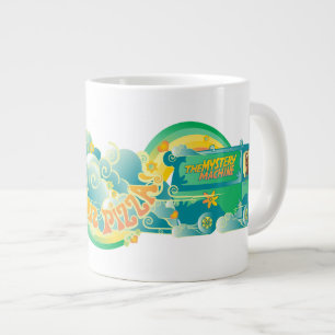 Scooby-Doo   Mystery Machine "I Brake For Pizza" Large Coffee Mug