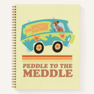 Scooby-Doo Mystery Machine "Peddle to the Meddle" Notebook