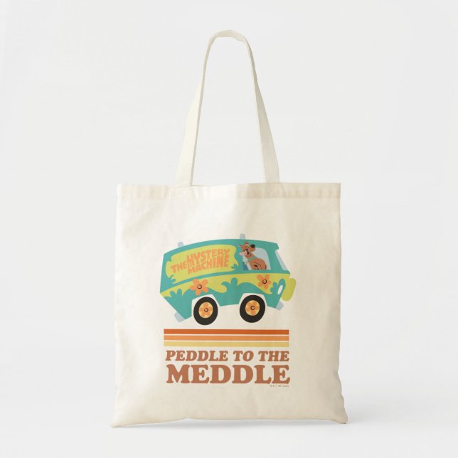 Scooby-Doo Mystery Machine "Peddle to the Meddle" Tote Bag (Front)