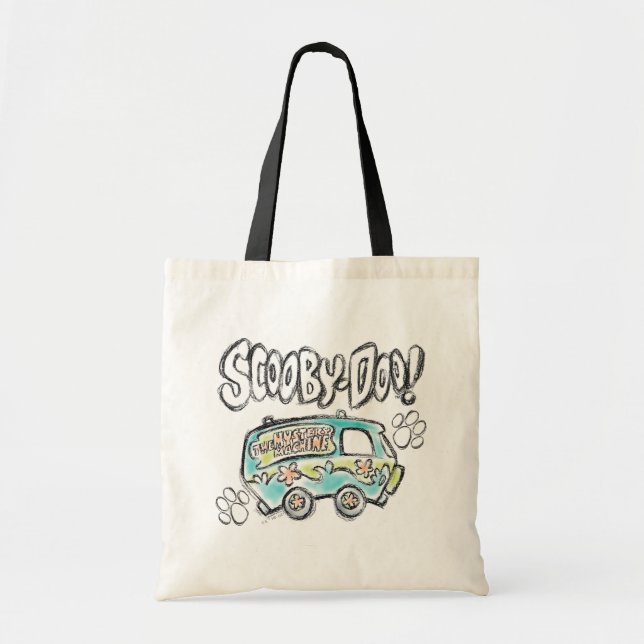 Scooby-Doo | Mystery Machine Sketch Tote Bag (Front)