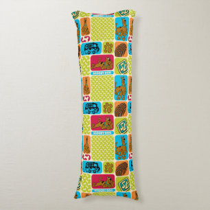 Scooby-Doo Mystery Pattern Body Pillow