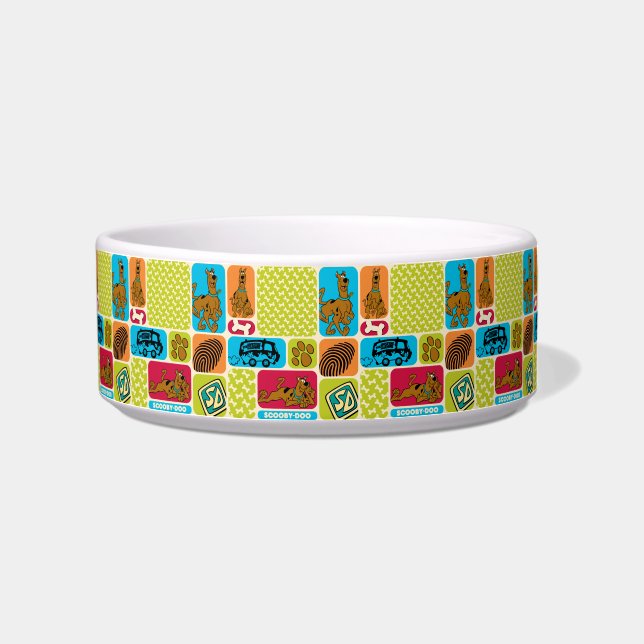 Scooby-Doo Mystery Pattern Bowl (Right)