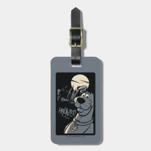 Scooby-Doo Noir Haunted Mansion Graphic Luggage Tag